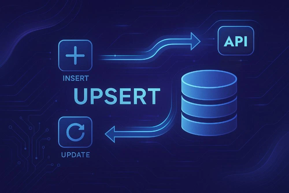 一个API接口，支持插入与更新